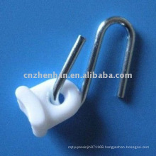 Awning components-Iron galvanized steel hanger with white plastic,awning material,awning accessories